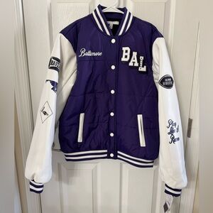 NWT Baltimore Ravens Full-Snap Jacket